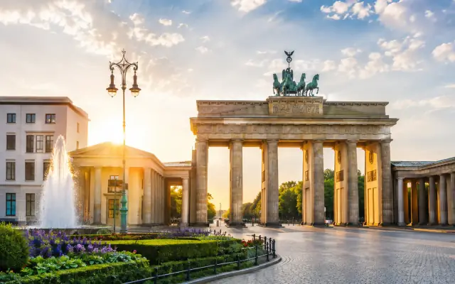 Brandenburg Gate in Berlin, Germany