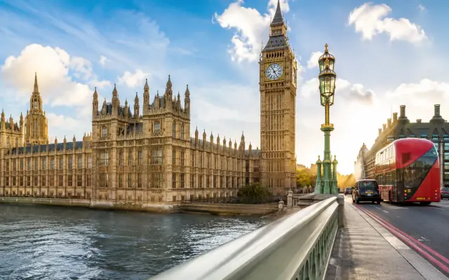 Big Ben and Parliament in London, UK