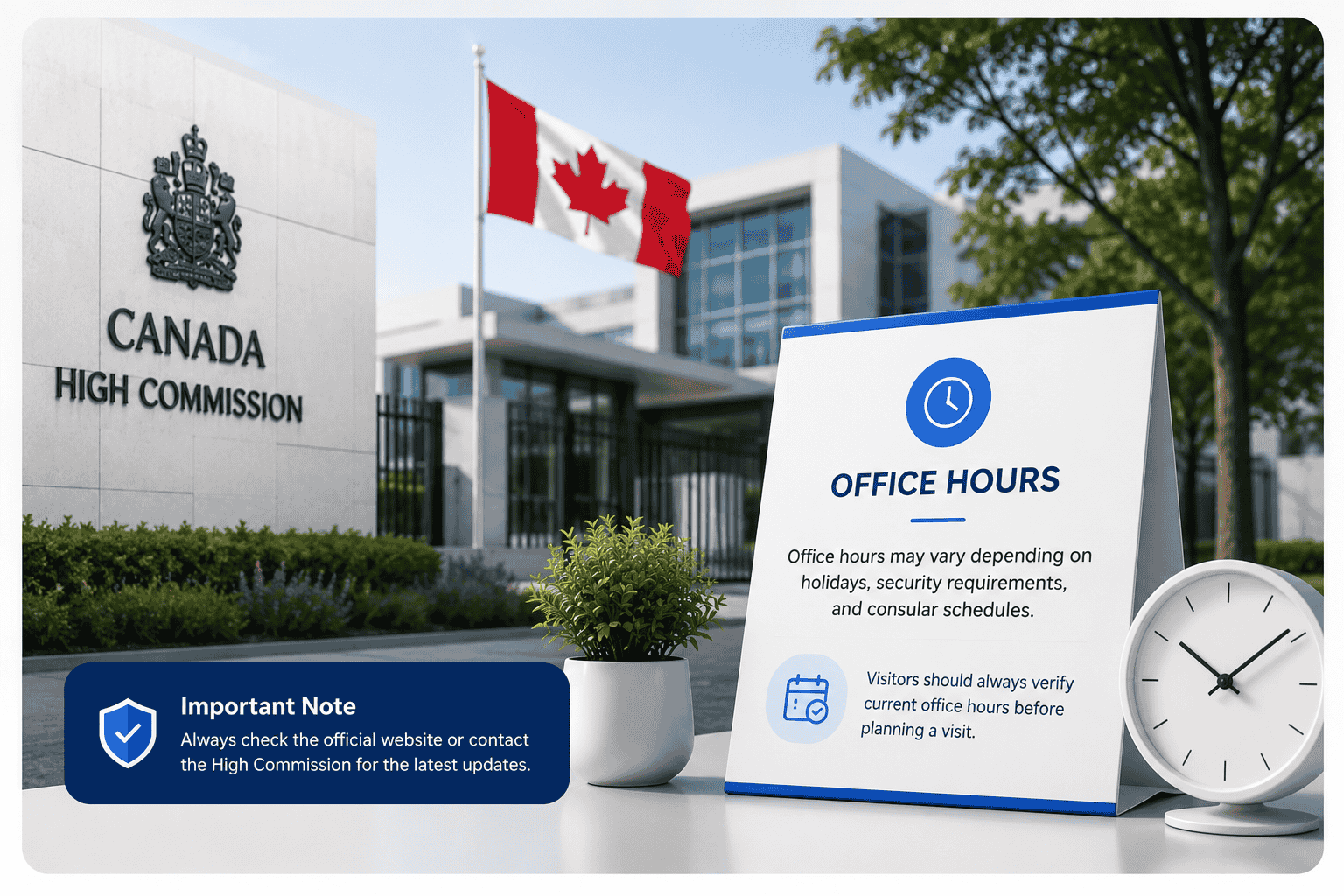Canada Embassy Office Hours