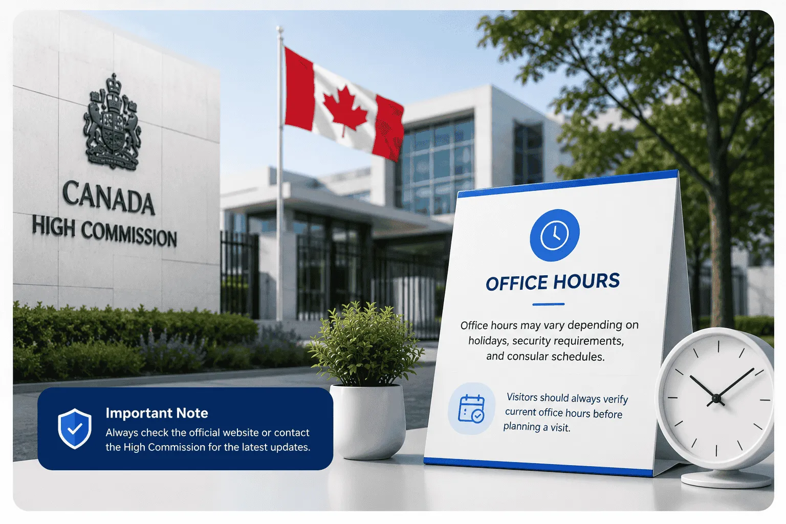 Canada Embassy Office Hours