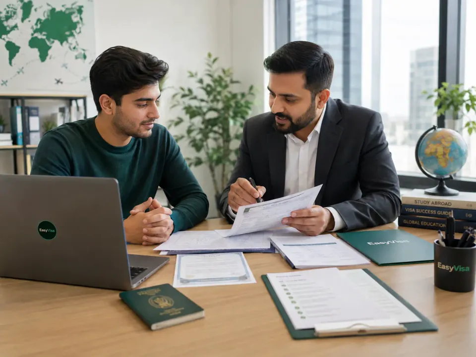 Financial readiness guidance for a student visa from Pakistan