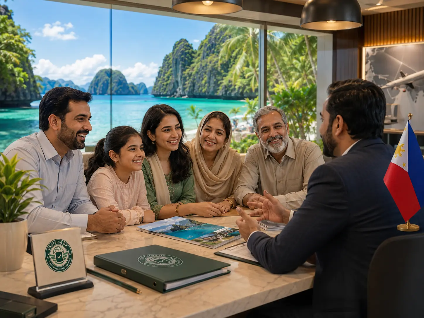 Family reunion for a Philippines visit visa