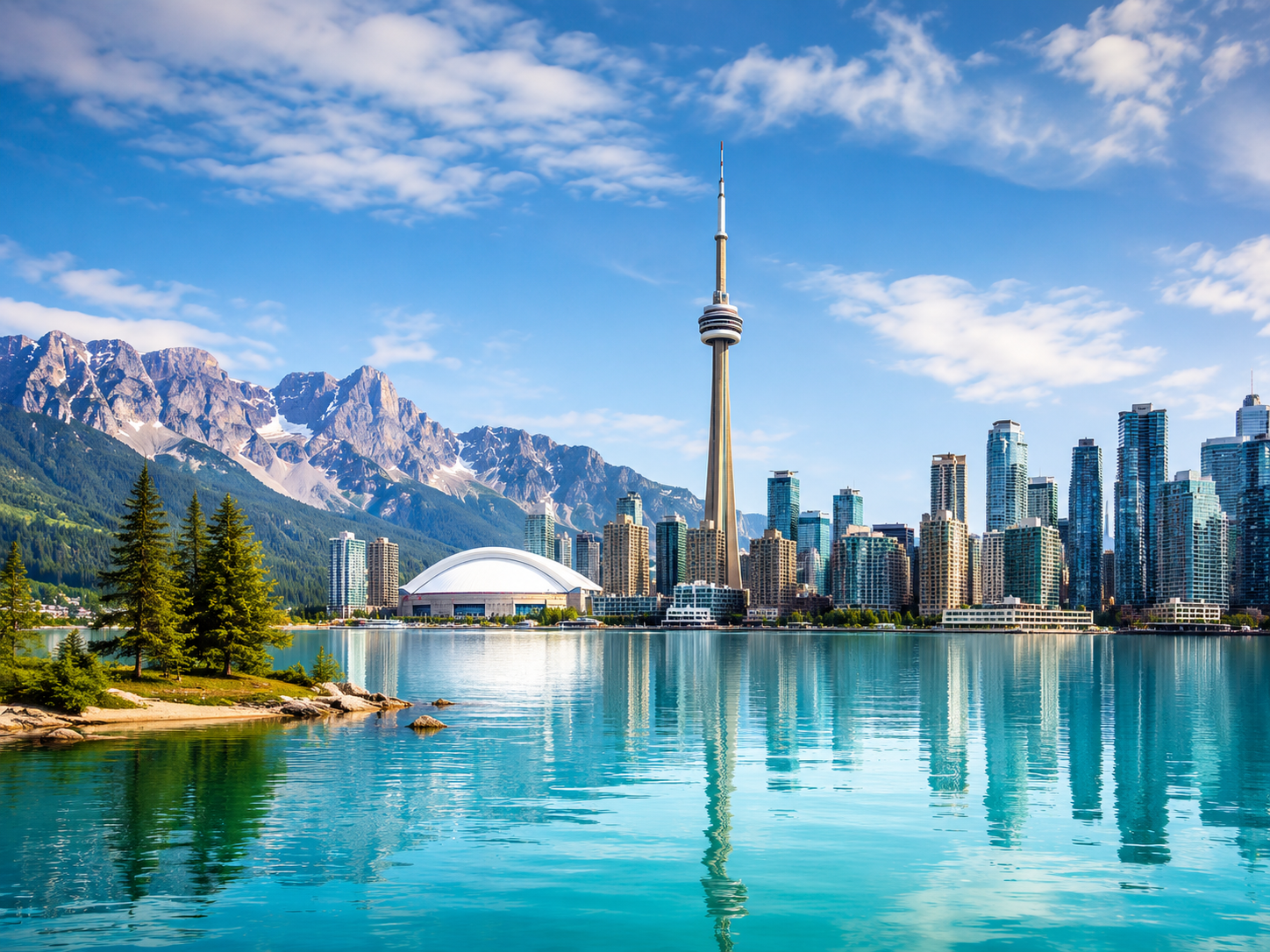 Toronto skyline, Canada