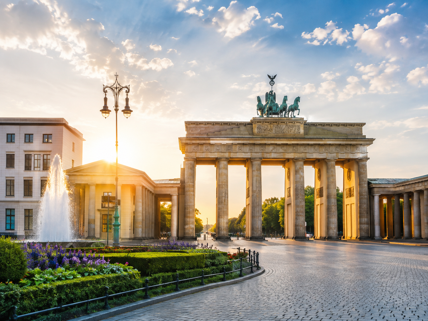 Brandenburg Gate in Berlin, Germany