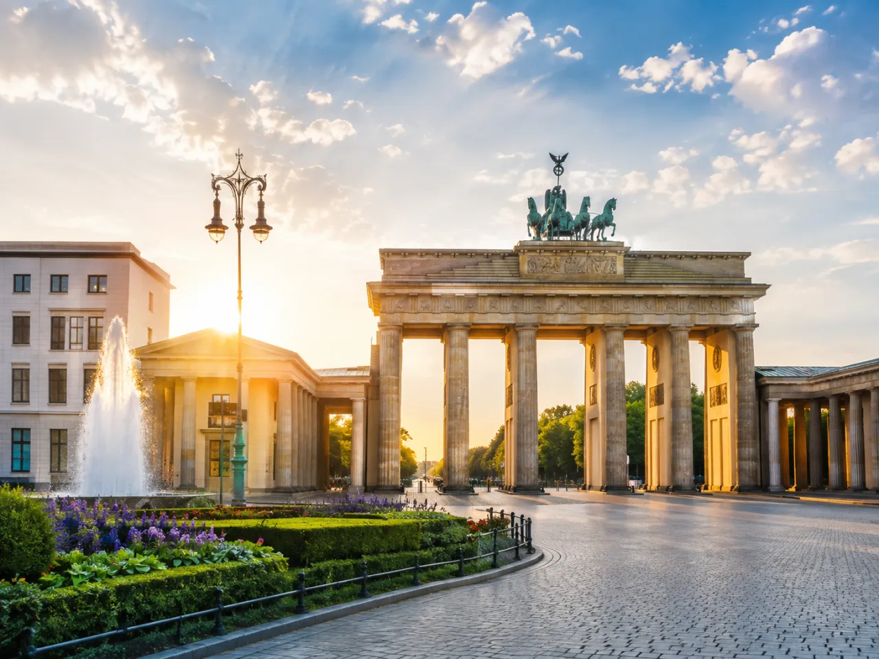Brandenburg Gate in Berlin, Germany