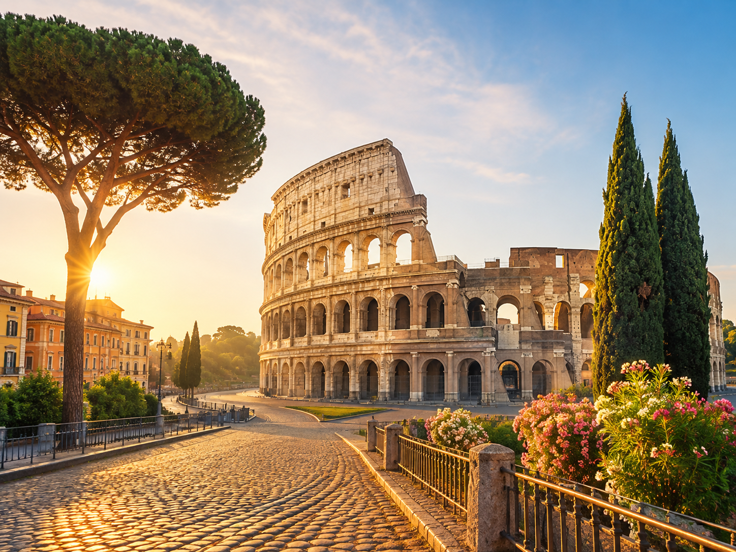 Colosseum in Rome, Italy