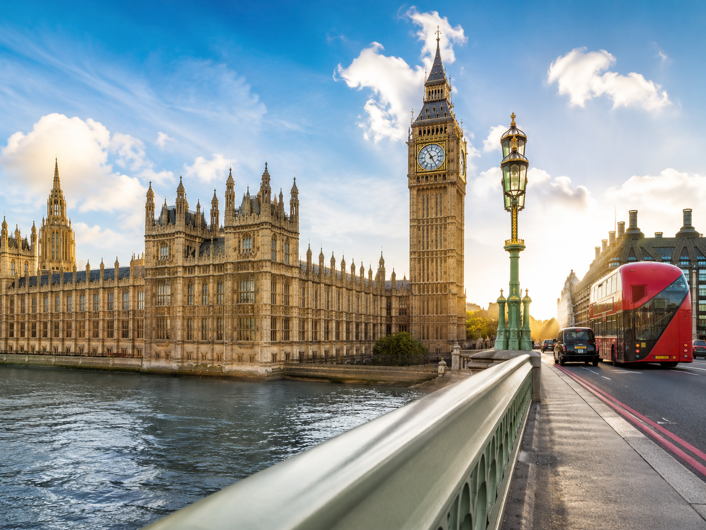 Big Ben and Parliament in London, UK